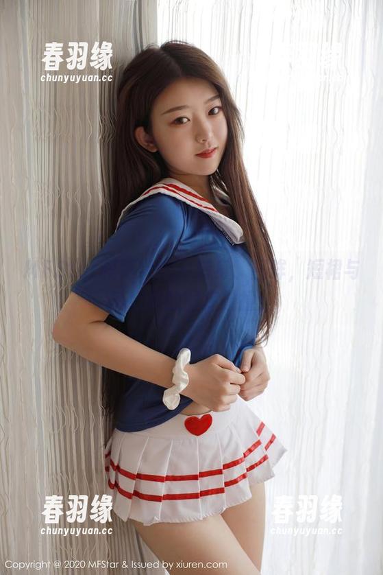 MFStar模范学院 - 转身、回眸，短裙与韩好甜的图库碰撞！