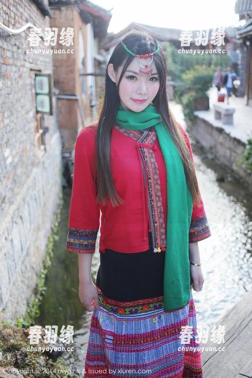 MyGirl美媛馆 - 徐子琦Anna的运动套图：你以为我在跑步，其实我在和发型抗争！