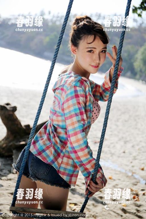 MyGirl美媛馆 - 小短裤大国度，王馨瑶yanni无圣光的新书，这套图也太会调皮了吧。