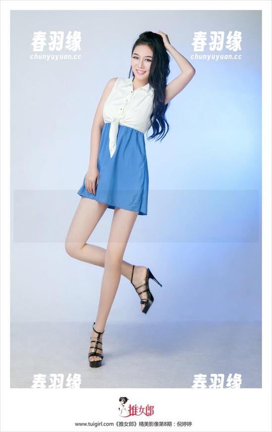 TuiGirl推女郎 - 精选土豆姐高跟鞋写真，敢问走路会摔吗？