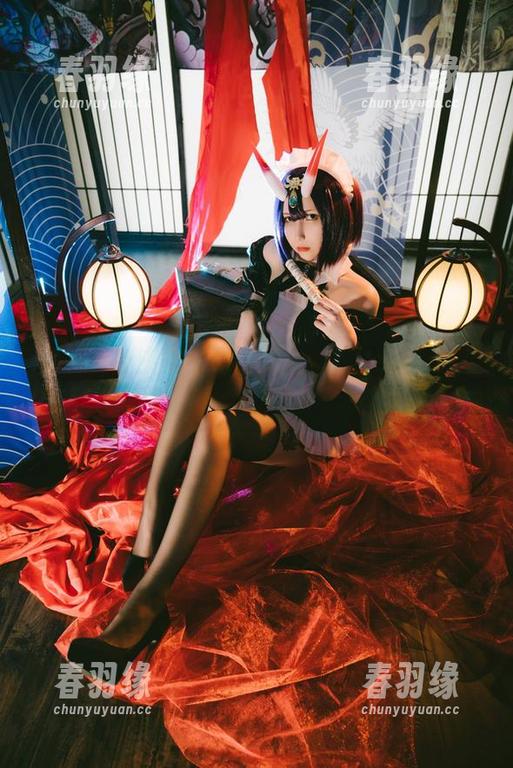 谁说黑色旗袍只是一件衣服？Vams子让图库里的每个像素都在叹息！