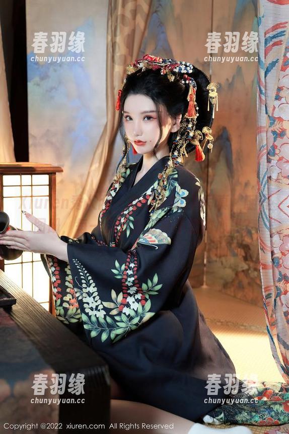 Xiuren秀人网 - 安娜金的JK写真，翻开图册，每一页都是捉摸不透的心思？