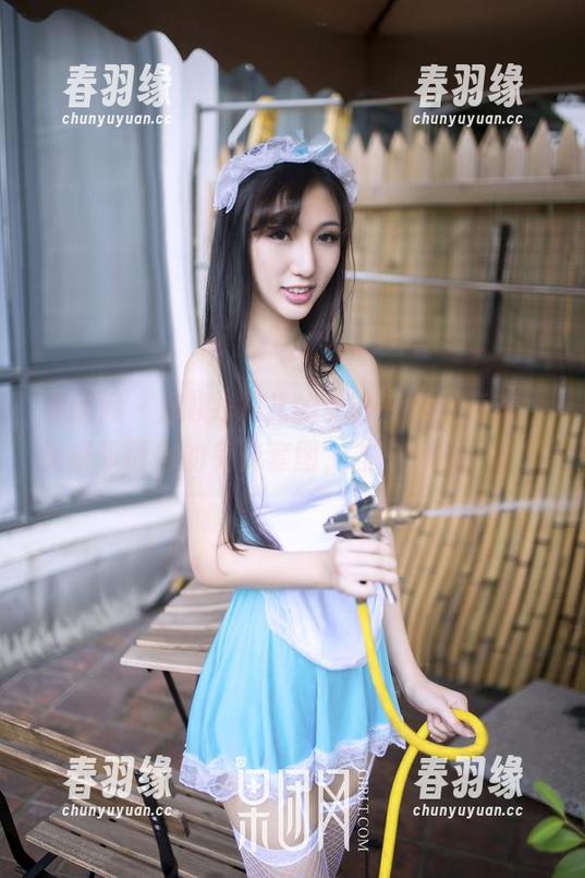 果团网 - 蜜桃Q妹儿的女神气质超颜值，快来领取你的免费套图，左一个右一个！