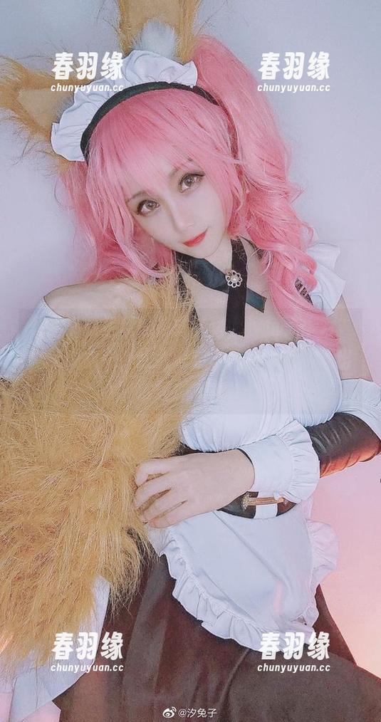 私拍资源呈现的各式造型，汐兔子作为“魔卡少女”，大大超过了我的预期，超出常理的玩味！