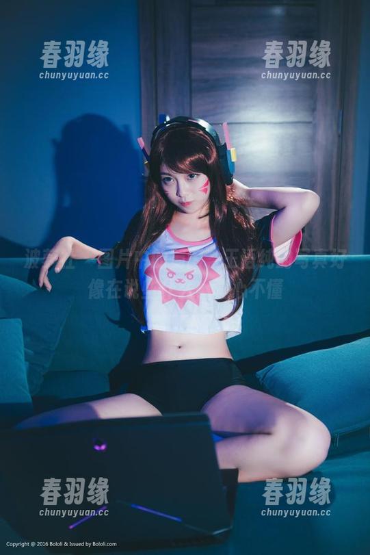 波萝社 - 图片中的蜀国，王语纯的写真好像在说些什么，真心不懂