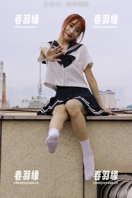 绮梦摄影 - 原图里的栗子礼服，时而优雅时而放荡，怎么看都有意思。
