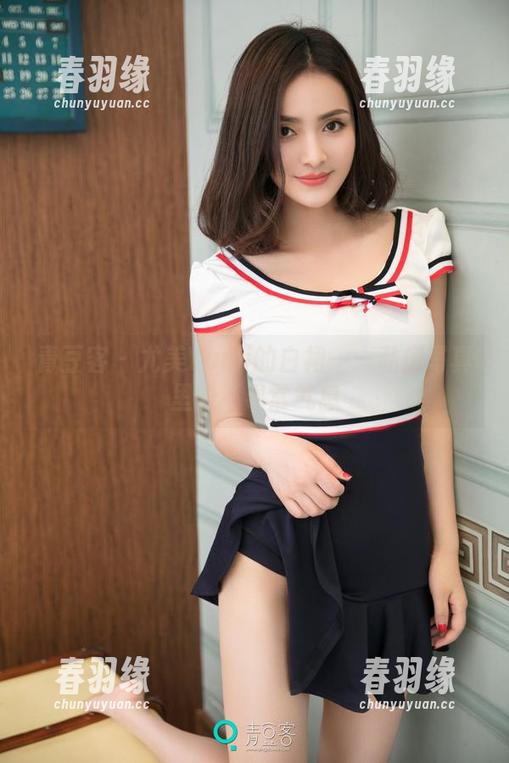 青豆客 - 尤美Yumi的白裙——私房写真里的不寻常气息